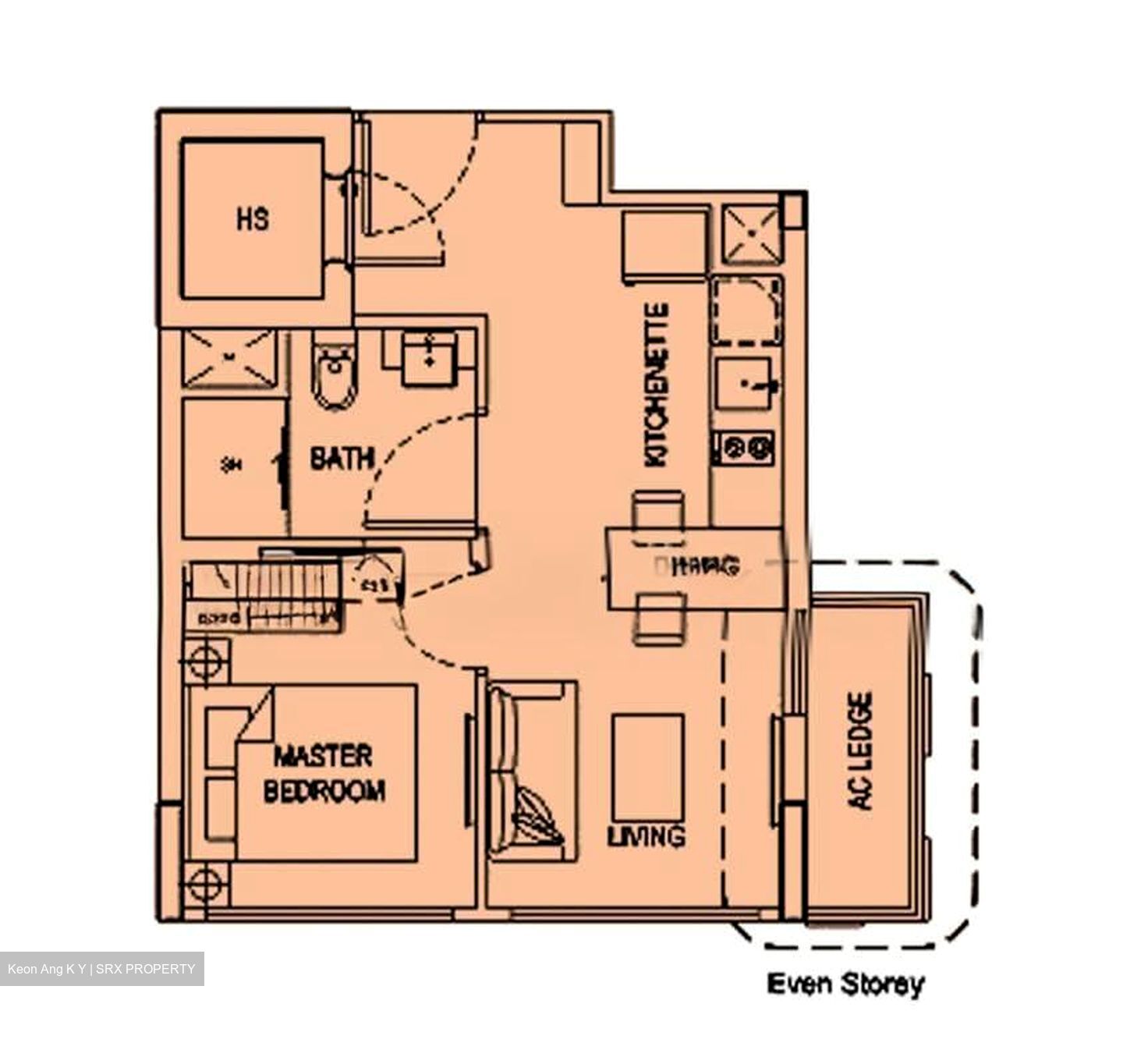 The Hillford (D21), Apartment #598197971
